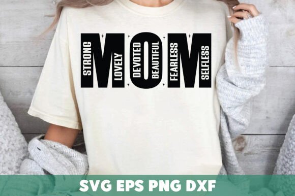 Mom is Strong SVG PNG: Graphics for T-Shirt Designs