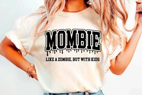 Mombie SVG: Spooky Graphics for T-Shirt Designs