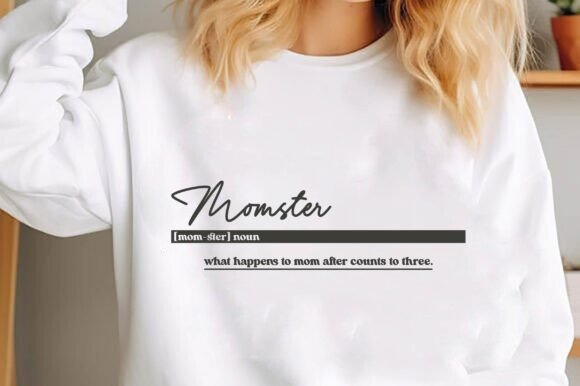 Mother Mom Funny Definition SVG for T-Shirt Designs & Graphics