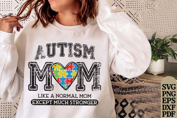 Review: Autism Mom PNG with Heart for Embroidery