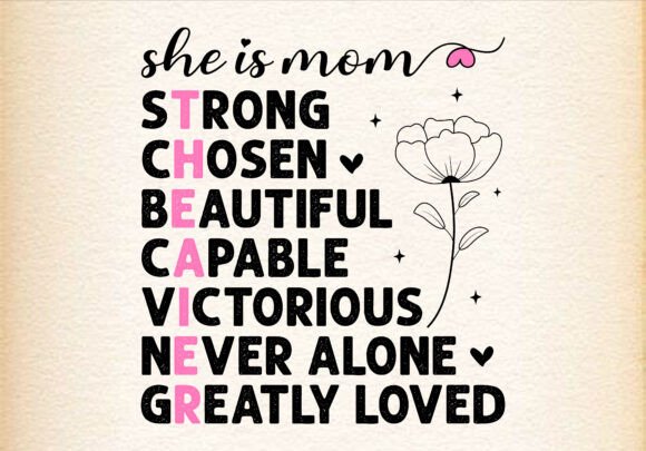 She is Mom Retro Graphics for T-Shirt Designs