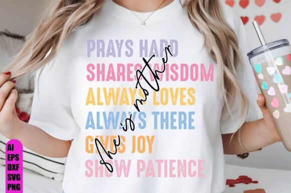She is Mother SVG: Graphics for T-Shirt Designs
